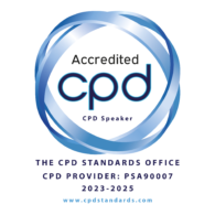 Accredited Speaker — The CPD Standards Office logo